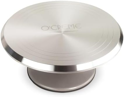 O’Creme Cake Turntable Stand, 12 Inch