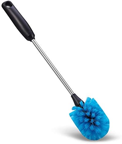 MOSOLAN 3-in-1 Water Bottle Brush and Straw Cleaning Set, Round Head