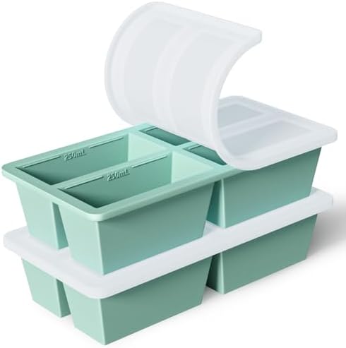 Silicone Freezer Tray for Sauce Cube: FDDAI Super Prep Freezing Tray