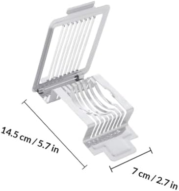 Stainless Steel Egg Slicer with 8 Wires for Tomato Slices