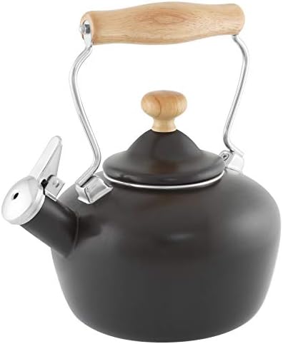 Chantal Carina Tea Kettle, 1.8 QT, Black