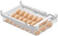 Clear Egg Holder for Refrigerator, Mini Fridge Drawer