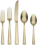 Oneida Aptitude Champagne Satin 20-Piece Silverware Set for 4