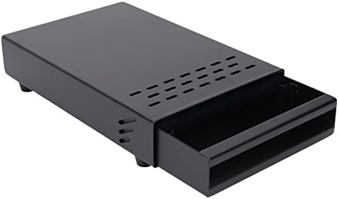 Espresso Coffee Knock Box Drawer, Removable Rubber Strike Wood Pole