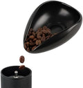 watchget Ceramic Coffee Dosing Cup & Tea Storage Tray, Black