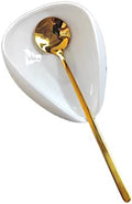 Mini Coffee Spoon Holder, Small Ceramic Spoon Rest for Coffee