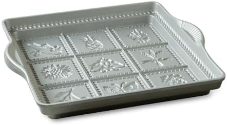 Nordic Ware Cast Aluminum English Shortbread Pan