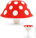 Silicone Mushroom Funnel, Small Kitchen Funnels for Filling Small