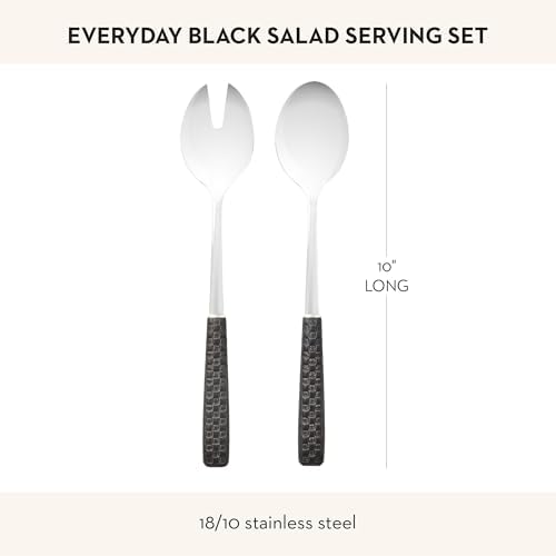 MACKENZIE-CHILDS Everyday Salad Serving Set, Stainless-Steel Salad