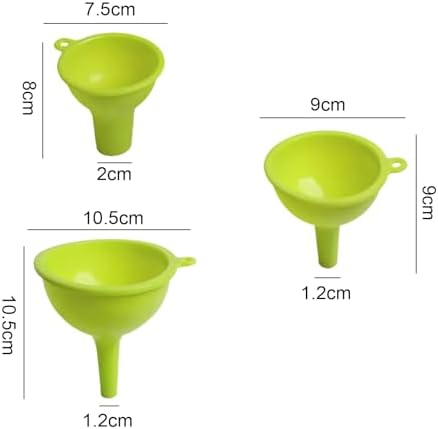 Upgrade Kitchen Funnel Set 3 Pack, Small and Large, Kitchen Gadgets