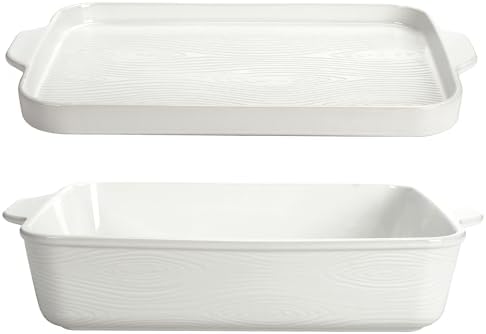 Temp-tations by Tara Baking Pans Set - 9x13" Set of 2 Woodland White