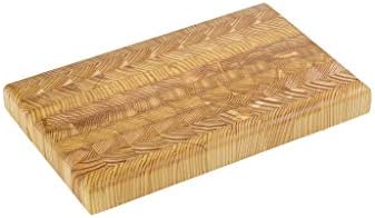 Larch Wood Canada Small End Grain Cutting Board, 12-1/2" x 8"