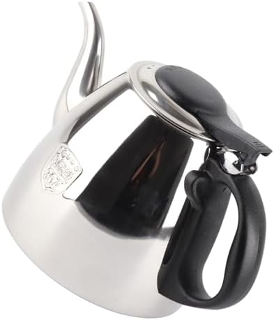 1.5L Enamel Tea Pot, Stainless Steel