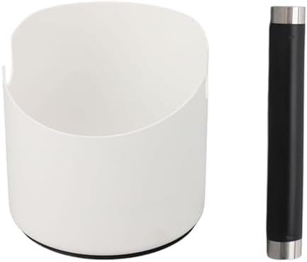 Stainless Steel Coffee Grounds Knock Box, 4.5 Inch Coffee Knock Box