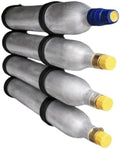 CO2 Bottle Holder compatible with SodaStream, Under Cabinet Storage