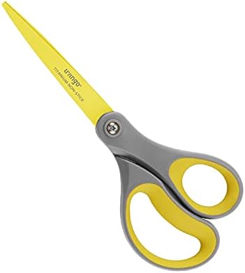 LIVINGO Scissors All Purpose 8" Titanium Non Stick Shears 2 Pack
