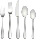 Lenox Stratton 65-Piece 18/10 Silverware Set for 12, Flatware