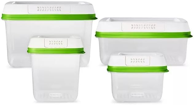 Rubbermaid FreshWorks Produce Saver, Medium and Large Storage