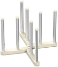 KORRTFID Reusable Storage Bag Drying Rack, Retractable Metal Bottle