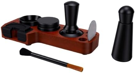 Zerodis 51mm Tamper Set, SpringLoaded Consistent Pressure, 7-Piece