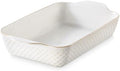 DOWAN 9x13 Deep Lasagna Baking Dish, Ceramic Casserole Dish for Oven