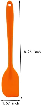 8 Pcs Silicone Spatulas, XYSMZM 8.3 inch Heat Resistant Non-Stick