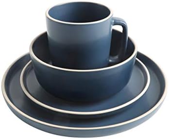 Gibson Home Zuma 16 Piece Round Kitchen Dinnerware Set, Dishes