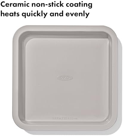 OXO Good Grips Non-Stick Pro Ceramic Coated 9-Inch Square Cake Pan