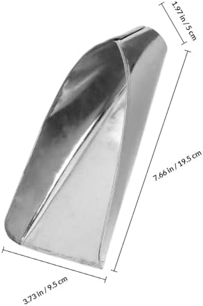OUNONA Wide Mouth Kitchen Funnel Set Large Metal Iron Food Grade