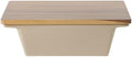 Gibson Elite 2-Quart 10" x 8.5" Stoneware Baking Dish with Acacia Wood