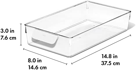 OXO Good Grips Fridge Organization Bin, 8 x 14-Inch