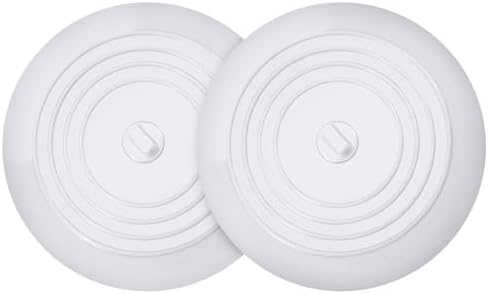 VIGOR PATH Set of 2 Silicone Tub Stoppers - 5.9 Inches Sink Stoppers