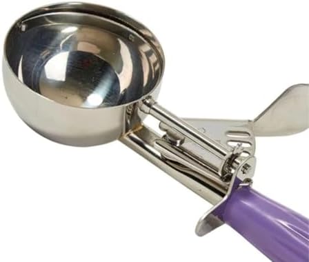 Soro Essentials- 3.75 oz Stainless Steel Disher #10 with Purple