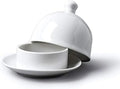 Wm Bartleet & Sons Traditional Porcelain Individual Butter Pat/Pinch