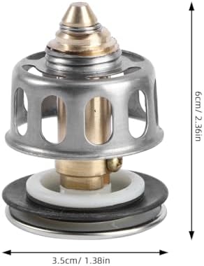 balacoo Drain Plug for Sink Washbasin Stainless Steel 2-.97 X 1