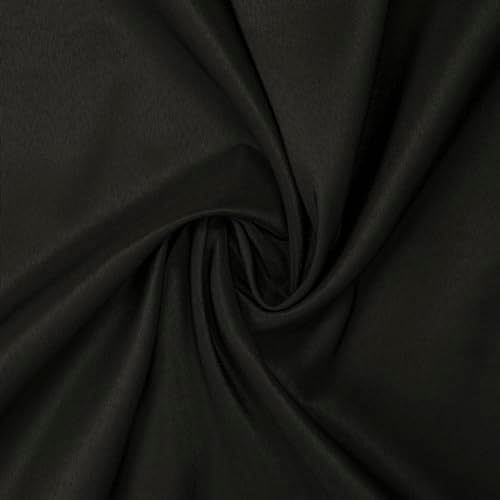 Gee Di Moda Rectangle Tablecloth - 70 x 120 Inch Black Table Cloth for