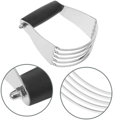 Stainless Steel Dough Blender and Pastry Cutter Tool Manual Flour