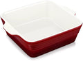 LOVECASA 8x8 inch Baking Pan, 2 Quart Square Cake Pan Baking Dish for