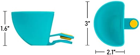 Dip Clip for Bowls Plates 8PCS Plastic Dip Clip Bowl Plate Holder Chip