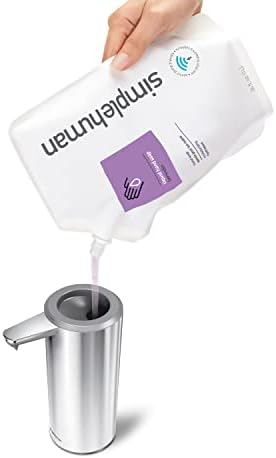simplehuman 9 oz Touch-Free Rechargeable Sensor Soap Dispenser