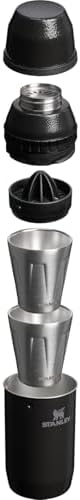 STANLEY Happy Hour Cocktail Shaker Set, 20 oz, Hammertone Black