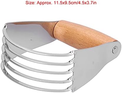 Stainless Steel Dough Blender with Heavy Duty Blades, for Pastry