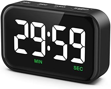 Digital Kitchen Timer, Large LED Display