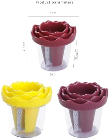 Manual Vegetable Spiralizer and Curler for Rose Carving