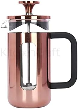La Cafetière Pisa Stainless Steel Cafetière, Three Cup