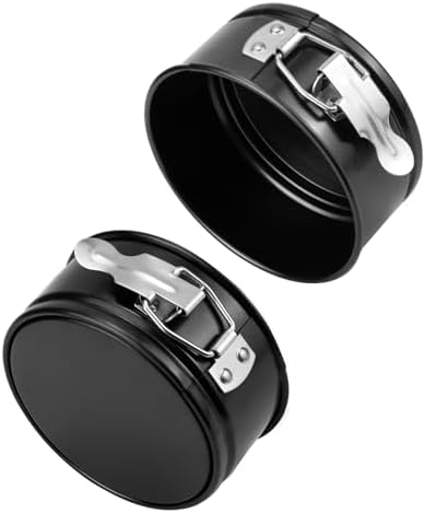QWORK 4 Inch Springform Pan Set, Nonstick, Leakproof Mini Cheesecake