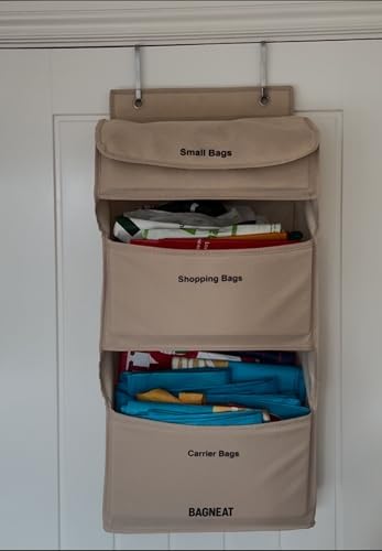 3 in 1 Plastic Bag Holder – Separate Plastic Bags, Reusable Bags &