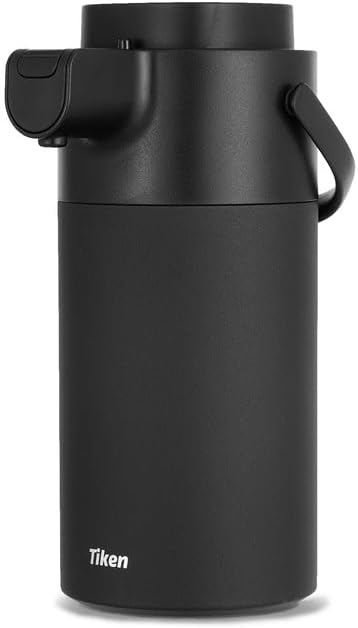 Tiken Airpot Coffee Dispenser with Pump - Coffee Carafes for Keeping