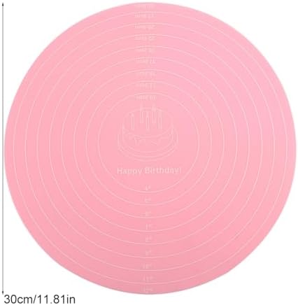 Pastry Nonstick Round Silicone Baking Mat, Food Grade