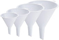 Rocky Mountain Goods Plastic Funnel Set of 4-2” to 5” Funnels for